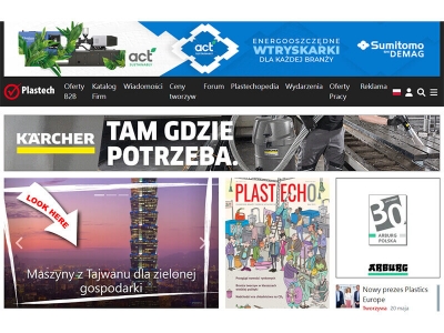 Taiwanese Green Equipment, Green Tech, Exposing in Plastpol in Poland.